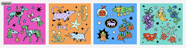 Valenzia's coloring page Coloring pages colored in